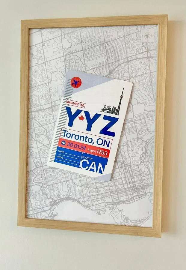 Stylish 1Br Condo With Balcony, Parking In Down Town Toronto Holiday home